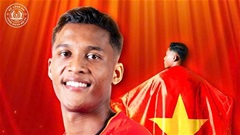 Thêm một cầu thủ Việt kiều xuất sắc chính thức có quốc tịch Việt Nam 